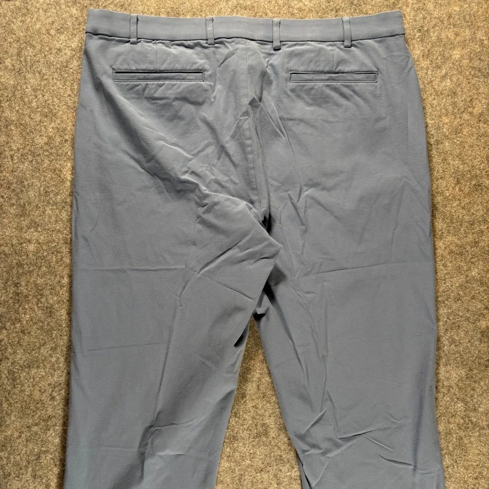 Lauren Ralph Lauren Classic Fit Cotton Stretch Chino Pants Blue 38x34 Flat Front